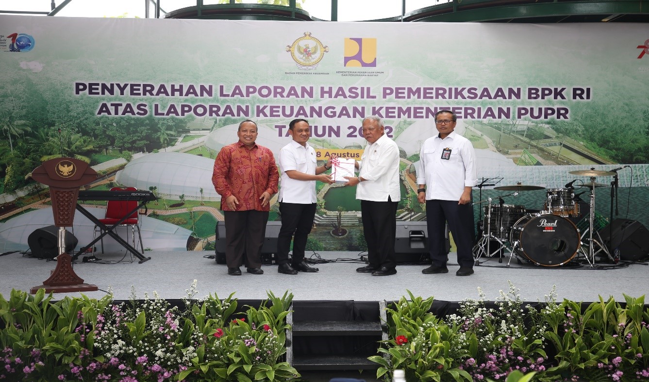 Kementerian PUPR Kembali Peroleh WTP Atas Laporan Keuangan 2022